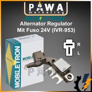 Mobiletron 100% Authentic Regulator Alternator Mitsubishi Fuso IVR953 24V