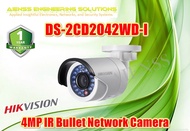 DS-2CD2042WD-I   HIWATCH HIKVISION 4MP IR Bullet Network Camera CCTV CAMERA 1YEAR WARRANTY