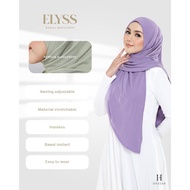 ELYSS Bawal Instant Moss Crepe by HEEJAB (2Helai RM50)
