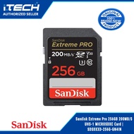 Sandisk Extreme Pro 256GB 200MB/S UHS-1 MICROSDXC Card | SDSDXXD-256G-GN4IN