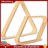 [In Stock]Wooden Billiard Ball Rack Billiard 8-Ball Triple-cornered Rack and 9-Ball Diamond Billiard