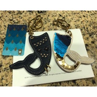 Starbucks China mermaid tail keychain with card
