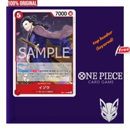 ORIGINAL Izo Character R  optcg one piece card