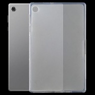 全城熱賣 - 適用於聯想 Lenovo Tab M10 Plus 0.75mm超薄外光面內磨砂TPU軟殼 (顏色：透明無色)