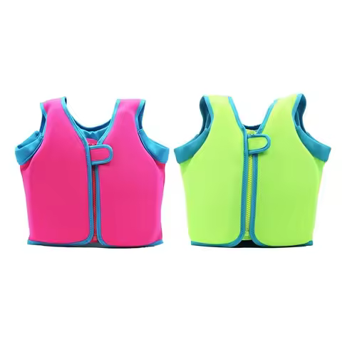 Child Life Vest Light weight PFD for Swimming Adjustable Buoyancy Aid for Beach Water Activities