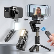 360 Rotation Following shooting Mode Gimbal Stabilizer Q18 Selfie Stick Tripod gimbal For iPhone Pho