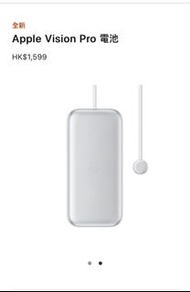 Apple Vision Pro 電池