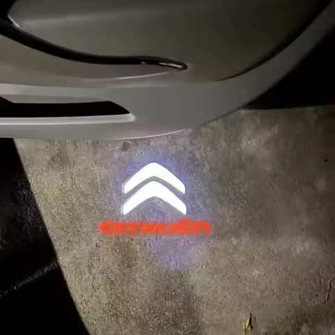 2X For Citroen C3XR HU83/VA2 Blade CE0536 C4 C2 C5 C6 C4LCACTUS Car Door Projector Courtesy Logo Gho