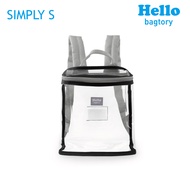 百寶袋王HELLO Backy童袋系列背包/ 小/ 黑x灰