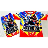 Sandisean - full printing Free Fire/ Free Fire shirt Free Fire/ Free Fire suit for boys