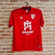 IMANE เสื้อกีฬาคอวี เสื้อกีฬาพร้อมเฟ็กโลโก้ช้างศึก เสื้อทีมชาติ IMANE DIY IMA1 006