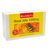 Kordel's Royal Jelly 1000mg (30's / 3 x 30's)