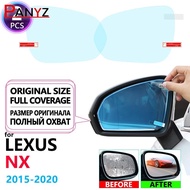 Full Cover Anti Fog Rainproof Film Rearview for Lexus NX NX200t NX300h NX200 NX300 200t 300h 200 Car