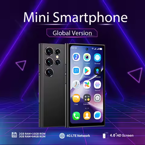 ONEMYTH S26 Pro ultra portable 4G smartphone with a 4.0-inch mini size, 3+64GB dual card long batter