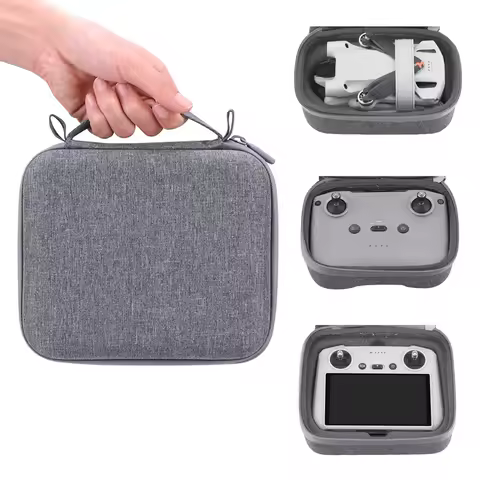 for DJI Mini 3/3 Pro Storage Bag DJI RC Remote Controller Case Portable Carrying Box Case Handbag Sm