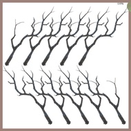 10pcs Artificial Dried Tree Branches Crafts Twigs Decorative Fake Twigs Decors Artificial Branches T
