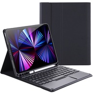 เคสคีย์บอร์ดสำหรับ iPad 11th Gen 2025/10th Gen 2022iPad Air 11 2025 2024แป้นพิมพ์บลูทูธทัชแพดพร้อมที