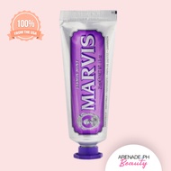 Marvis Travel Toothpaste: Jasmin Mint Flavor, Convenient 25 mL Size for Travel