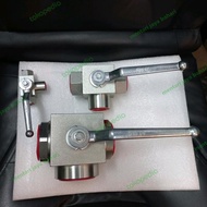 3-Way High Pressure Hydraulic Ball Valve 1/ 2 Inch 3-Way 1/ Ball Valve
