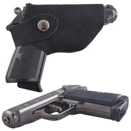 【OptikMurah】 KOREK API PISTOL FULL BESI METAL SARUNG FULL BLACK LASER REVOLVER Buruan Sebelum Kehabi