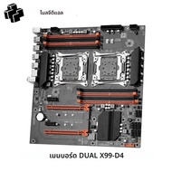 MOUGOl X99 Dual CPU Gamingเมนบอร์ดDDR4 M.2 NVME USB3.0 E-ATX LGA2011-3 สนับสนุนXeon E5 2680 V4 CPUเม