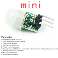 1pcs Dc 2.7 - 12v Am312 Pir Sensor Modul Pir Mini Gerakan Pir Badan Gerakan Pendakap Modul Pengesan 