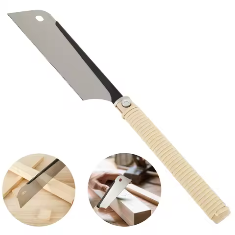 Japanese Pull Saw Hand Saw 10inch Dovetail Saw Tenon Saw for Ultra Fine Cross Cut Rip Cut Angle Cut 