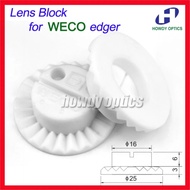 10pcs A25 lens block suction cup 25mm for WECO lens edger