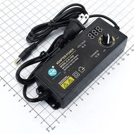 Power Supply Adapter Voltage Regulator 3~24VDC 2.5A DC Head 5.5x2.5mm With LED Display TechZone Viet