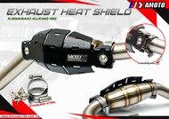กันร้อนคอท่อMoto-X สำหรับรถรุ่น KLX125-140-150 (สินค้าพร้อมส่ง ส่งฟรี)