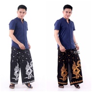 Solo wayang arjuna batik sarong trousers - - arjuna wayang sarong trousers