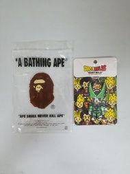 (葵興樂聲9樓門市現貨)BAPE x Dragon Ball Z Baby Milo Cell & Cell Jr Keychain 猿人 龍珠 莎莉 鎖匙扣