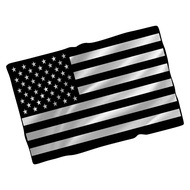 Black and White AMERICAN FLAG CLOTH POSTER - AMERICAN FLAG CLOTH POSTER