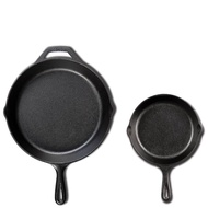Lodge Seasoned Cast Iron Skillet (10.25 inches and 8 inches)