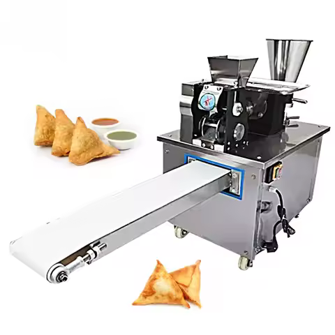 Commercial Semi Automatic India Portable Samosa Fold Gyoza Form Make Large Empanada Maker Machine Fo