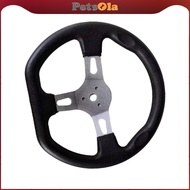 [PETSOLA] 270mm Go Kart Steering Wheel Kart Replacement Parts for Go-Kart Accessory