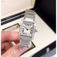Cartier Cartier Tank Back Diamond English Ladies Watch Women's Watch