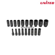 1/2" IMPACT DEEP SOCKET (6 POINT) (8mm-36mm)