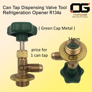 Converter Adapter Gas R134A Can Tap Dispenser Valve Tool Refrigeration Opener