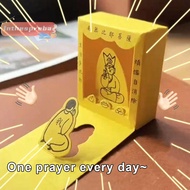[lnthesprebaS] Buddha Worship Box Deion Toys Cute 3D Paper Squishy Toys Anti Stress Fidget Toys Birthday Gifts new