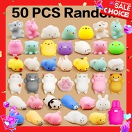 20-50PCS Kawaii Squishies Mochi Anima Squishy Toys For Kids Antistress Ball Squeeze Party Favors Stress Relief Toys For Birthday