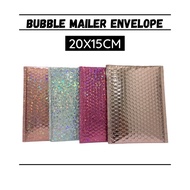 (20X15CM) bubble mailer laser/padded envelope/mailing envelope/shipping bag/poly mailer/speedy maile