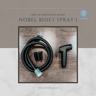 Bidet spray set Black Nobel (Italian style)