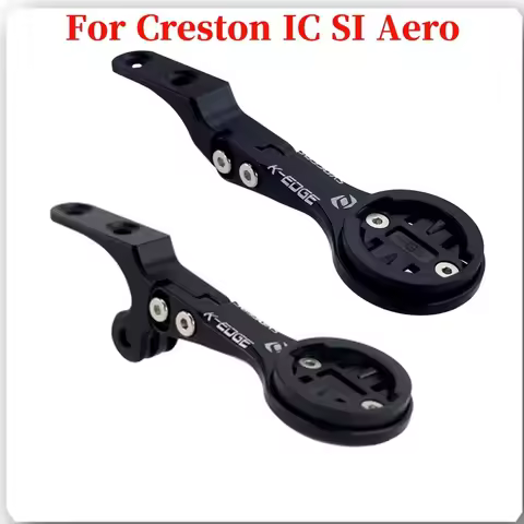 For IC Aero Front Computer Mount Gopro Mount Speedometer GPS/Garmin/Bryton/Wahoo Inserts Fits Cresto