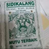 SIDIKALANG KOPI BUBUK KASAR ROBUSTA 500 GRAM HIJAU CAP KINGKONG DUNIA