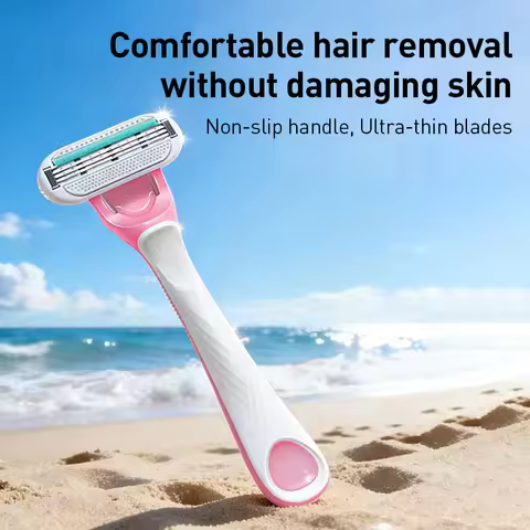Gillette Venus Mini Razor for Women with Lubrication Strip Triple-Layer Ultra-Thin Blades for body b