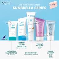 You Sunbrella Triple UV Elixir Sunscreen SPF 50 | Daily Defense Sunscreen Serum SPF 30 | Tone Up UV 