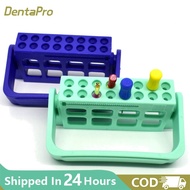 8/16Holes Dental Plastic Holder for Rotary K H R files Measuring Instrument Endodontic File Drill Au