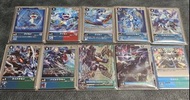 數碼暴龍卡 V仔獸 V仔獸EX 機甲龍獸 帝王龍甲獸 Digimon Card R, SR card