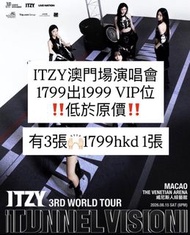平放ITZY 澳門演唱會 VIP飛